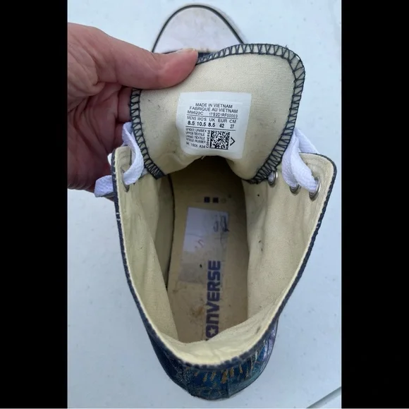 Disney Converse High-Top Sneakers with Canvas Interior - Picture 12 of 14